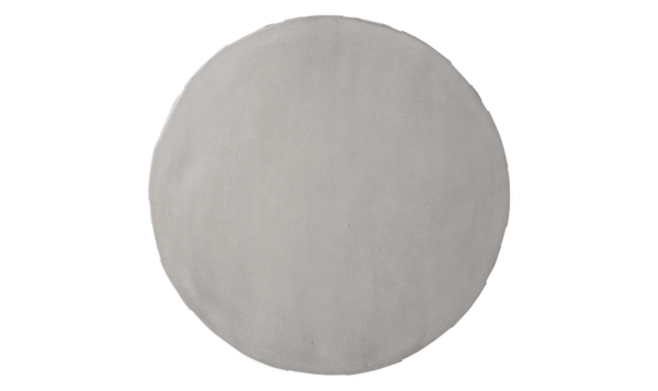 Bernhardt Athena Round Gray Cast Concrete Cocktail Table - Image 4