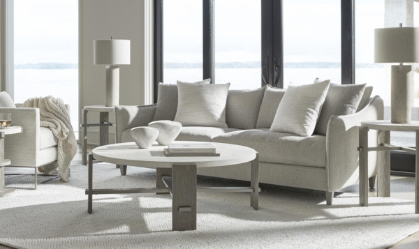 Bernhardt Foundations Cocktail Table With Adjustable Glides - Image 3