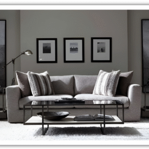 Bernhardt Harlow Rectangle Cocktail Table with Adjustable Glides
