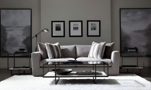 Bernhardt Harlow Rectangle Cocktail Table with Adjustable Glides - Image 7