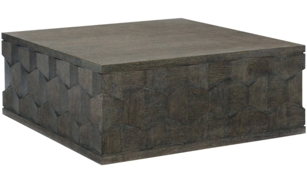 Bernhardt Linea Wooden Contemporary Cocktail Table with Pedestal Base - Image 5