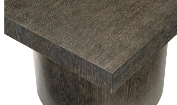Bernhardt Linea Wooden Contemporary Cocktail Table with Pedestal Base - Image 12
