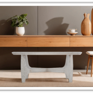Bernhardt Minetta Round Glass Cocktail Table