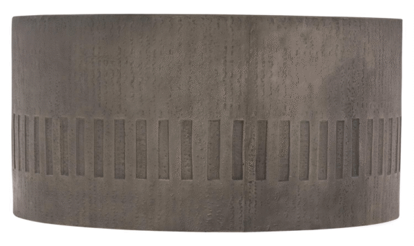 Bernhardt Miramar Round Concrete Cocktail Table with Adjustable Glides - Image 2