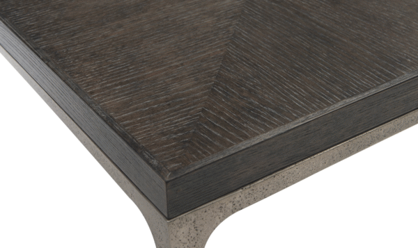 Bernhardt Strata Rectangle Cocktail Table With Tapered Legs - Image 6