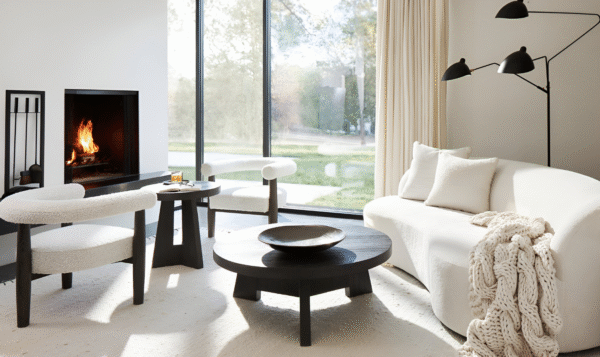Bernhardt Trianon Black Cocktail Table in L'Ombre Finish - Image 4