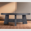 Bernhardt Trianon Black Cocktail Table in L'Ombre Finish