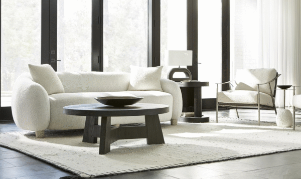 Bernhardt Trianon Black Cocktail Table in L'Ombre Finish - Image 5