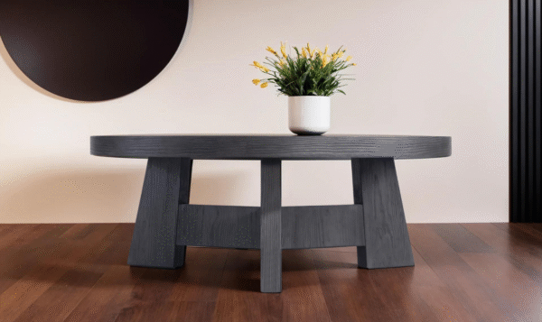 Bernhardt Trianon Black Cocktail Table in L'Ombre Finish - Image 2