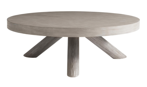 Bernhardt Harmon Round Cocktail Table in Gris Finish - Image 6