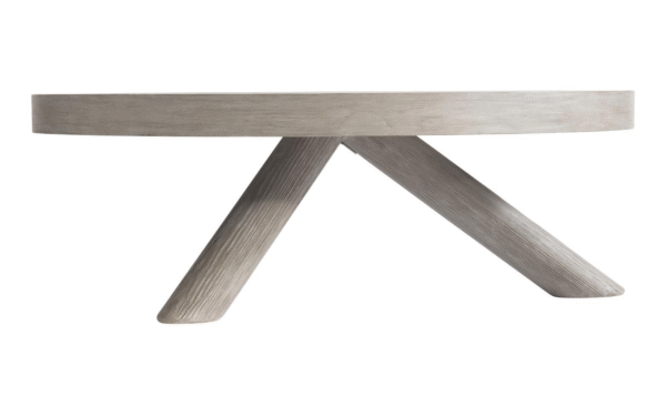 Bernhardt Harmon Round Cocktail Table in Gris Finish - Image 4