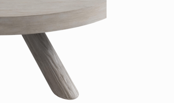 Bernhardt Harmon Round Cocktail Table in Gris Finish - Image 5