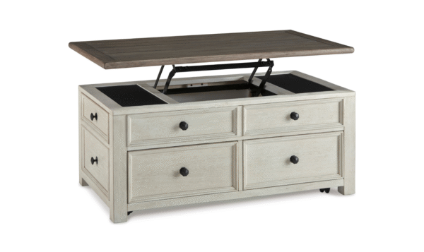 Modern Heritage Bolanburg Lift Top Coffee Table with 4 Drawers - Image 3