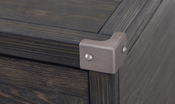 Modern Heritage Todoe Lift Top Cocktail Table in Dark Gray - Image 5