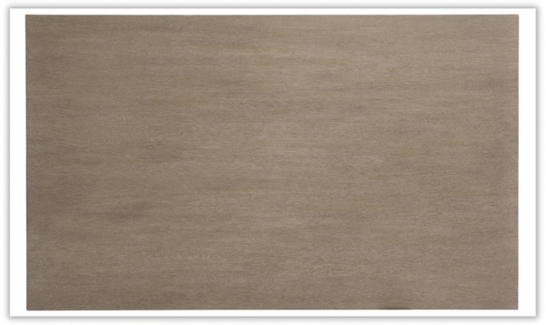 Bernhardt Santiago Brown Cocktail Table with U-shaped Shelf Woven Base - Image 5
