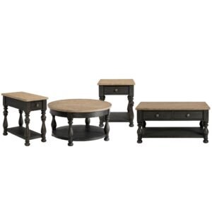 Barrington Two Tone  Rectangle Cocktail Table