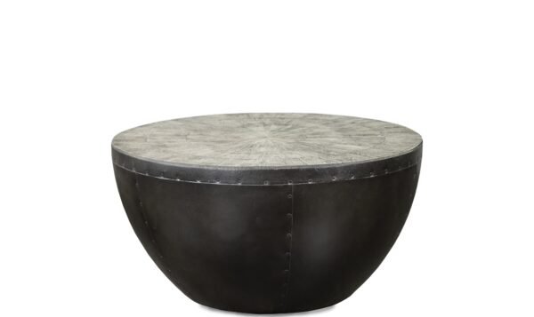 Drake  Round Drum Cocktail Table - Image 3