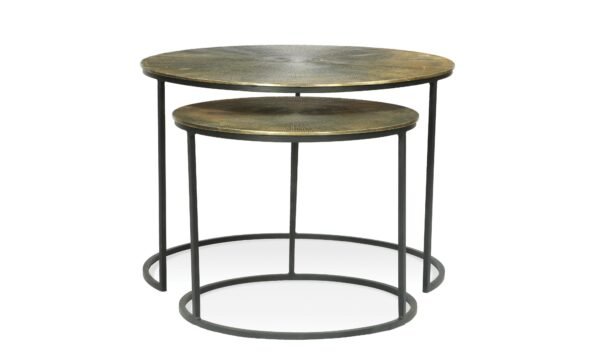 Riverside Portia  2pc Nesting Cocktail Tables - Image 2